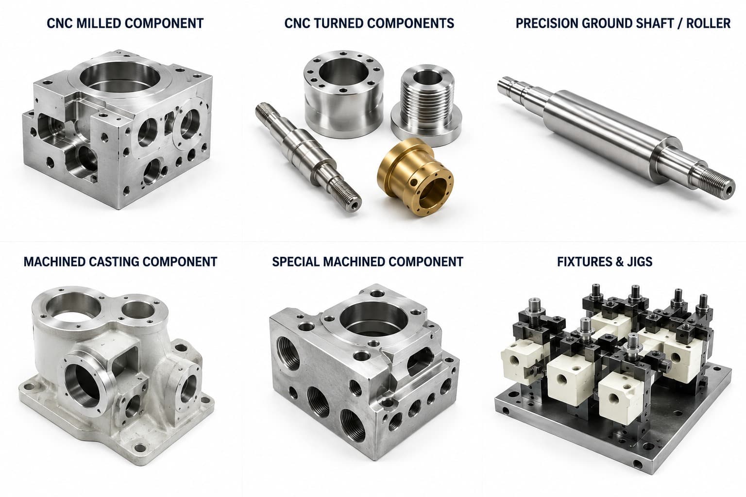 CNC turned precision components