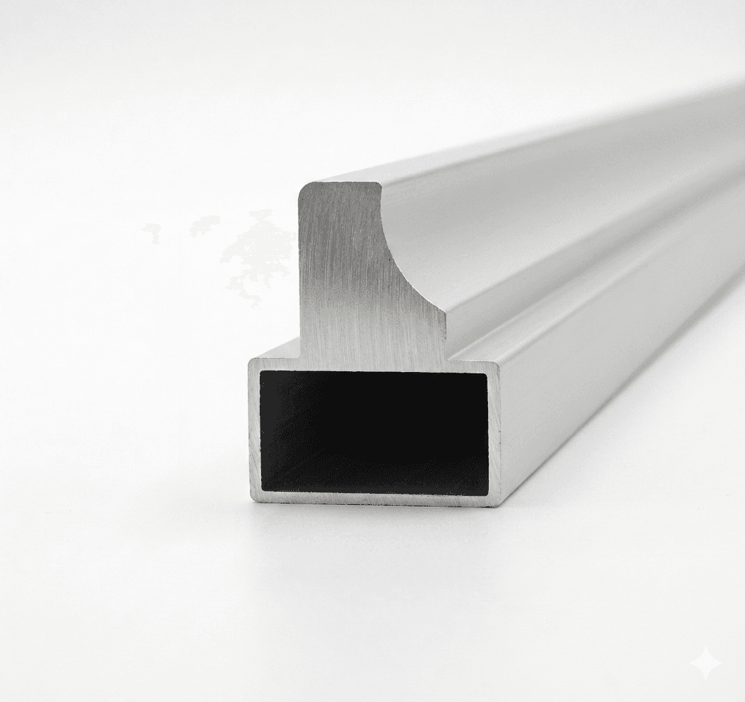 Single aluminium extrusion profile