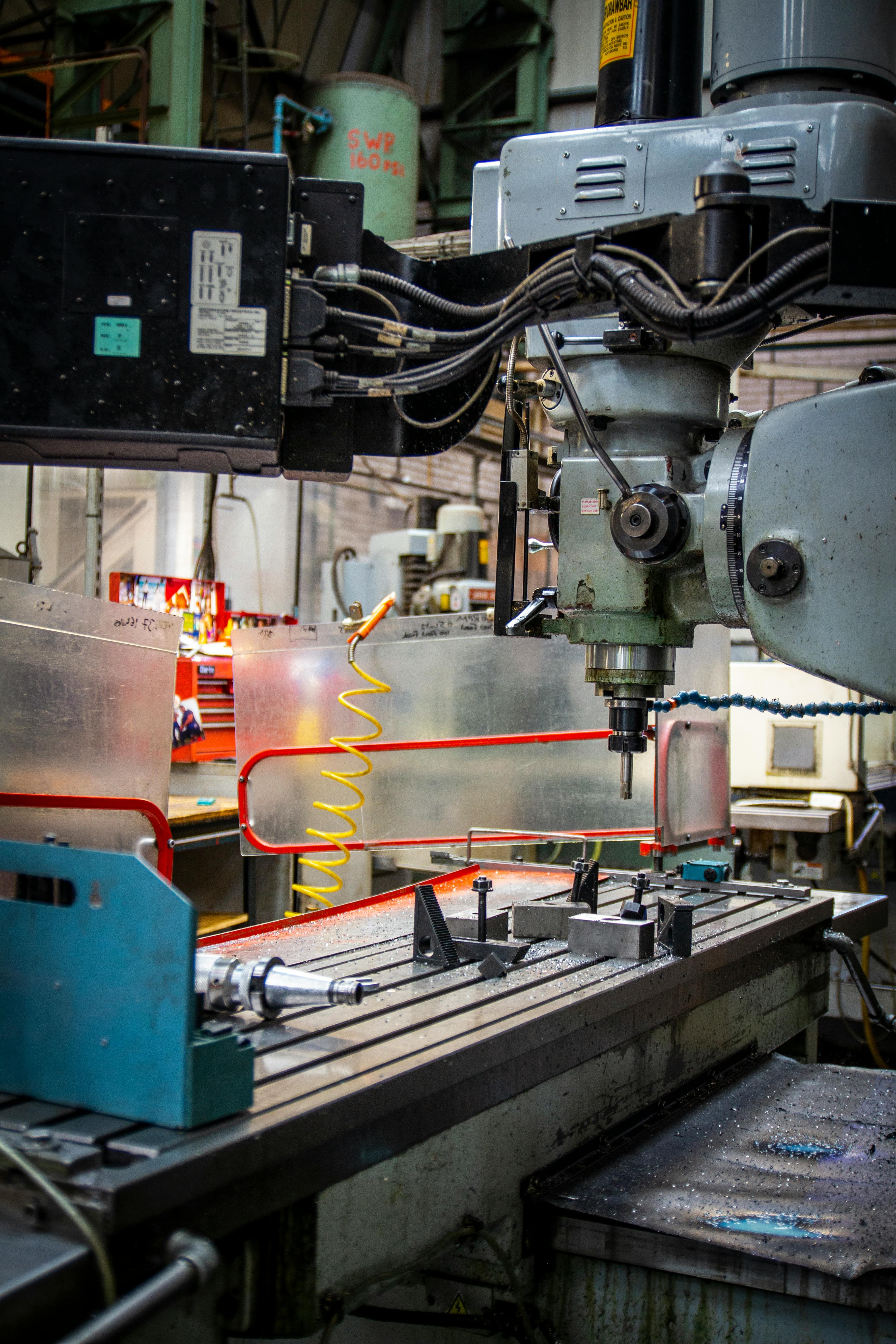 CNC machine operation